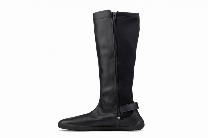 Bottes Hautes Ahinsa Barefoot Noir Femme | SEW-43669491