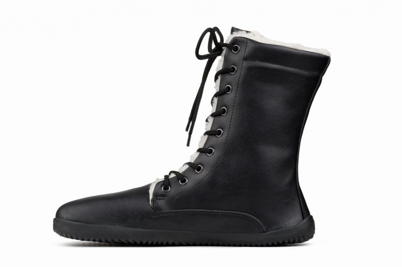 Bottes D'hiver Ahinsa Jaya Barefoot Noir Femme | HSW-41196869