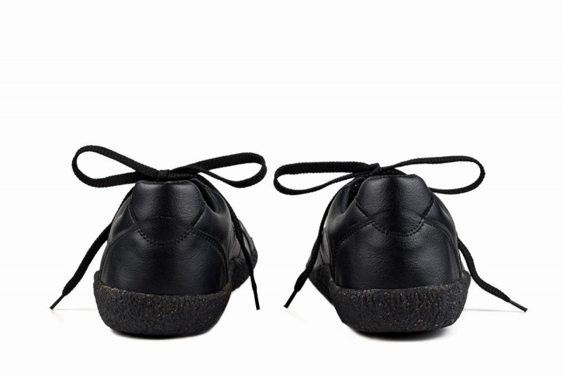 Basket Ahinsa Pura Barefoot Noir Femme | CWO-24760960