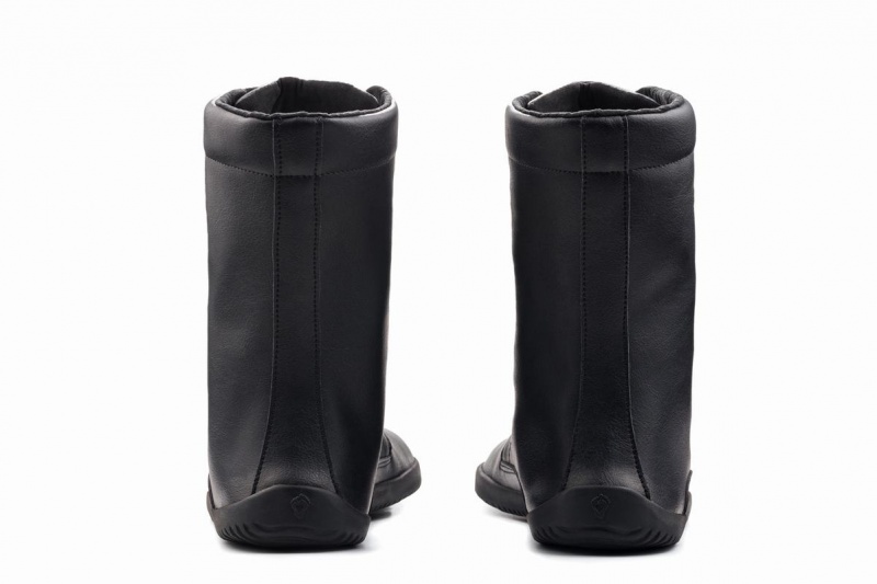 Bottes D'hiver Ahinsa Jaya Barefoot Noir Femme | CLP-46908004