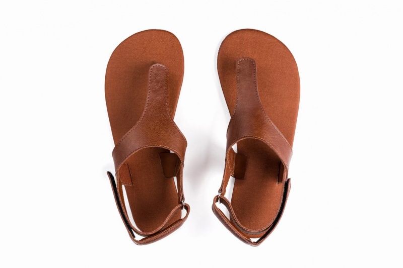 Sandales Ahinsa Simple Barefoot Marron Femme | KOR-96359093