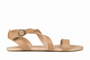 Sandales Ahinsa Hava Barefoot Beige Femme | PRJ-48619519