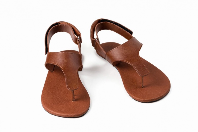 Sandales Ahinsa Simple Barefoot Marron Femme | KOR-96359093