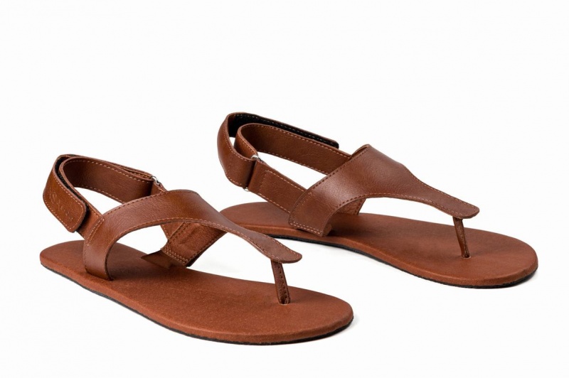 Sandales Ahinsa Simple Barefoot Marron Femme | KOR-96359093