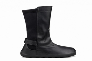 Bottes Mi-mollet Ahinsa Barefoot Noir Femme | YPL-64540974