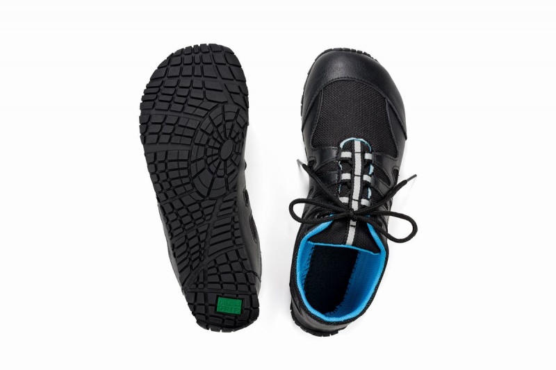 Chaussures Running Ahinsa Chitra Run Barefoot Noir Bleu Femme | NSV-34079064