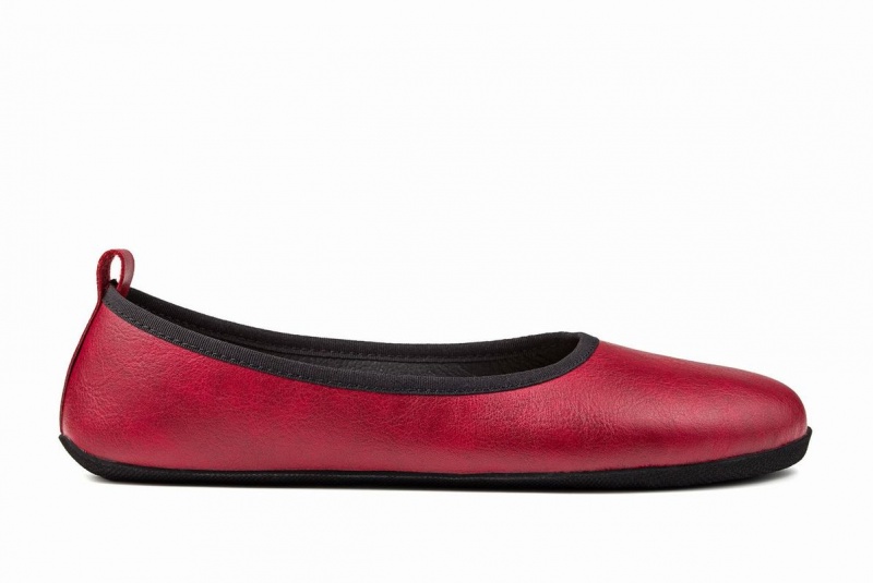 Ballerine Ahinsa Ananda Narrow Barefoot Bordeaux Femme | KZT-04618928