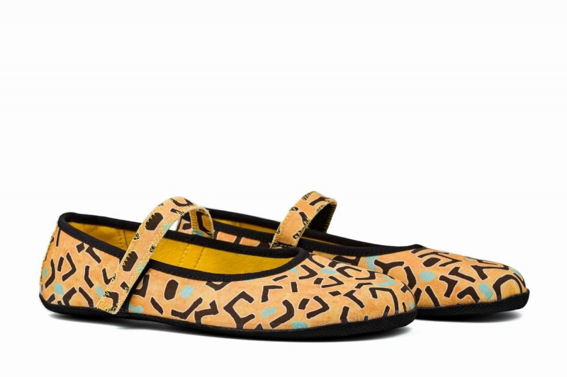 Ballerine Ahinsa Fantasia Barefoot Jaune Femme | ITQ-30534668