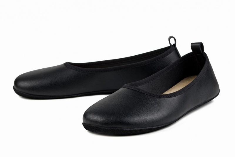 Ballerine Ahinsa Ananda Narrow Barefoot Noir Femme | JVD-46531825