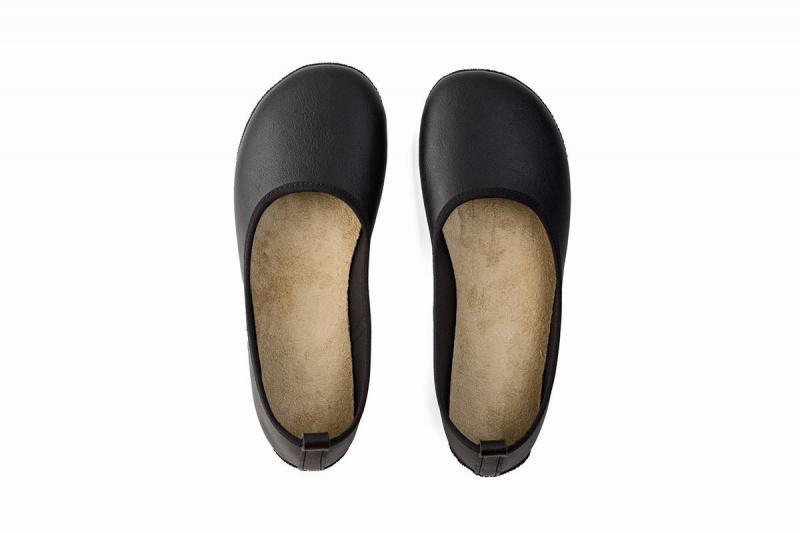 Ballerine Ahinsa Ananda Narrow Barefoot Noir Femme | JVD-46531825