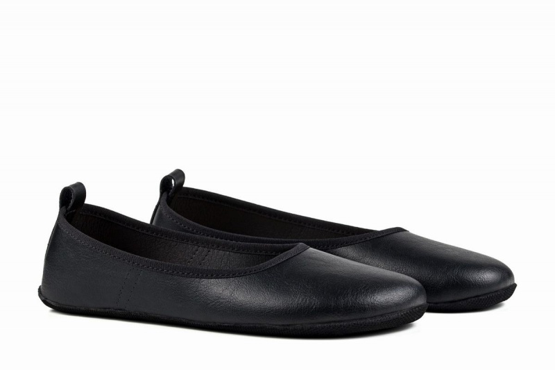 Ballerine Ahinsa Ananda Narrow Barefoot Noir Femme | JVD-46531825