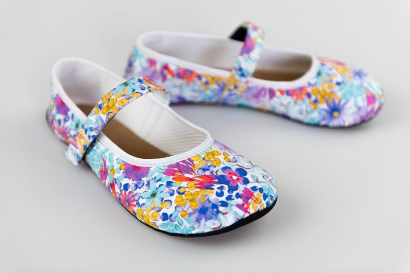 Ballerine Ahinsa Ananda Floral Barefoot Multicolore Femme | TEC-66207684