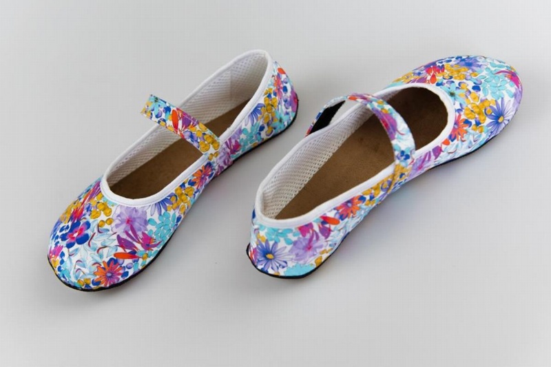 Ballerine Ahinsa Ananda Floral Barefoot Multicolore Femme | TEC-66207684