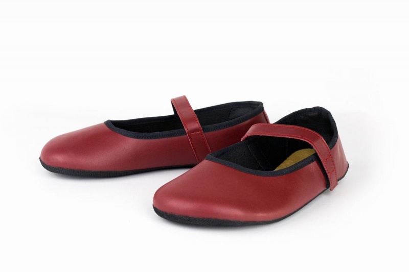 Ballerine Ahinsa Ananda Barefoot Bordeaux Femme | LJM-96955570