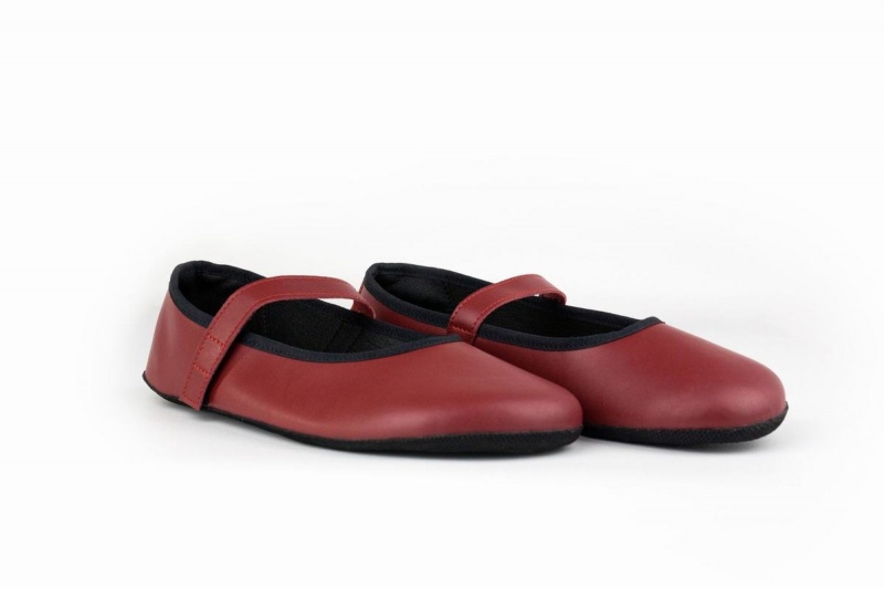 Ballerine Ahinsa Ananda Barefoot Bordeaux Femme | LJM-96955570