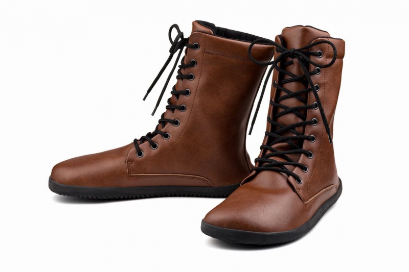 Bottes D'hiver Ahinsa Jaya Barefoot Marron Clair Homme | YWS-73111985