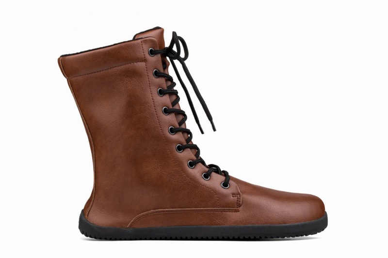 Bottes D'hiver Ahinsa Jaya Barefoot Marron Clair Homme | YWS-73111985