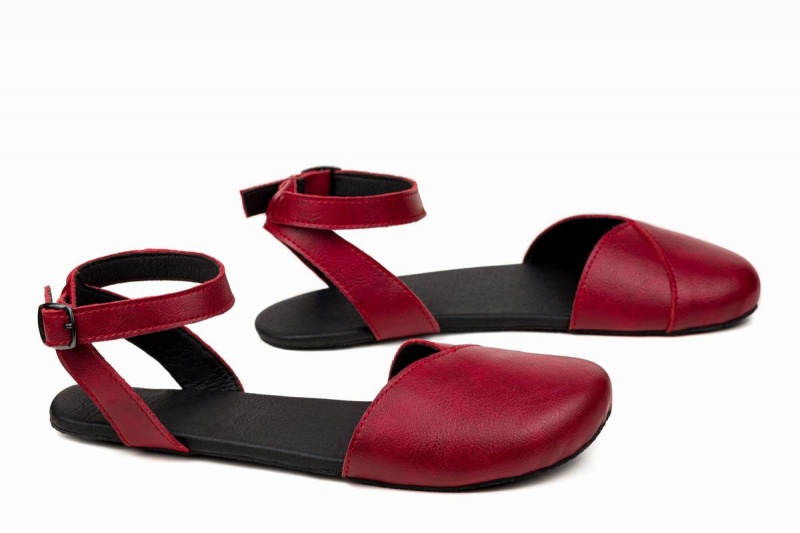 Ballerine Ahinsa Barefoot Bordeaux Femme | BQI-62928728