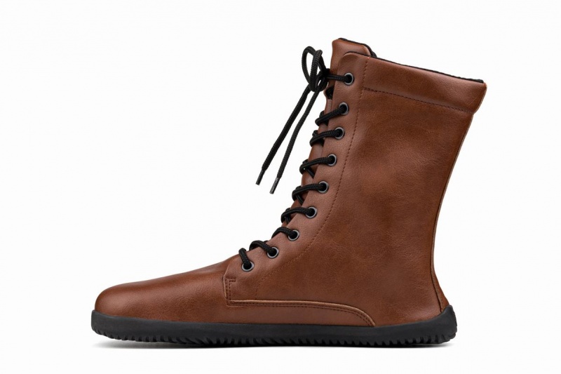 Bottes D'hiver Ahinsa Jaya Barefoot Marron Clair Homme | YWS-73111985