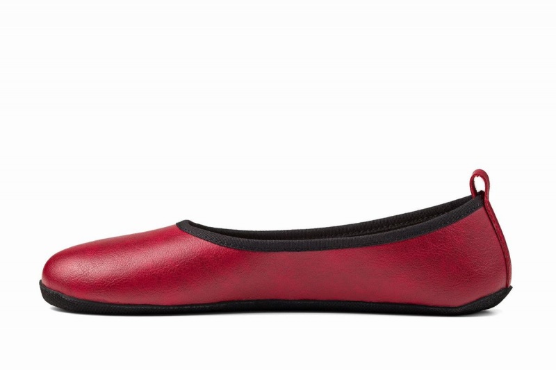 Ballerine Ahinsa Ananda Narrow Barefoot Bordeaux Femme | KZT-04618928