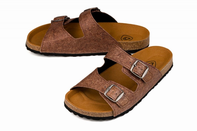 Sandales Ahinsa Malai Barefoot Marron Homme | KAN-69086986