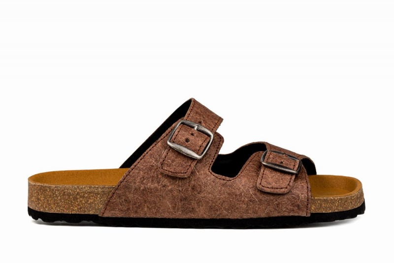 Sandales Ahinsa Malai Barefoot Marron Homme | KAN-69086986