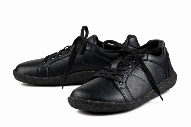 Basket Ahinsa Pura Barefoot Noir Homme | WHM-23039062