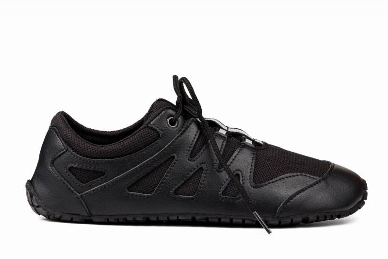 Chaussures Running Ahinsa Chitra Run Barefoot Noir Homme | BSX-25846261