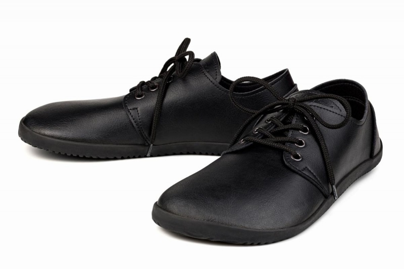 Chaussures Casual Ahinsa Xwide Barefoot Noir Homme | LUE-62432112