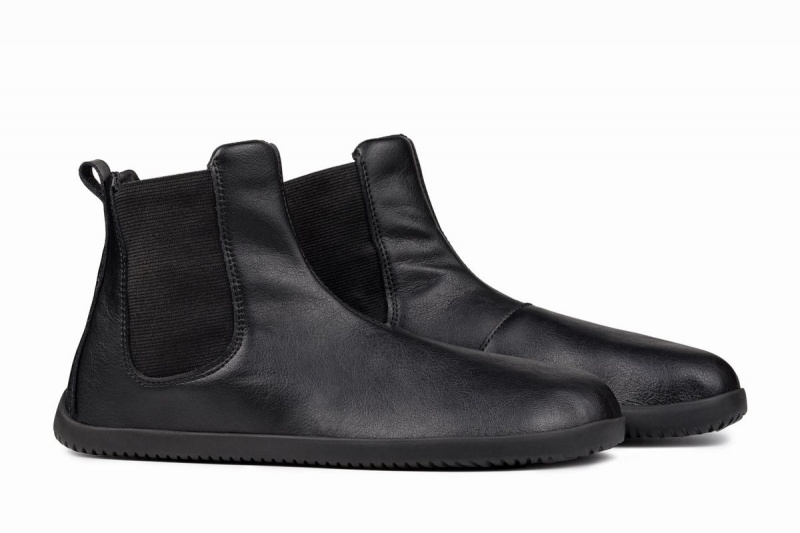 Bottines Ahinsa Barefoot Noir Homme | KAL-31812288