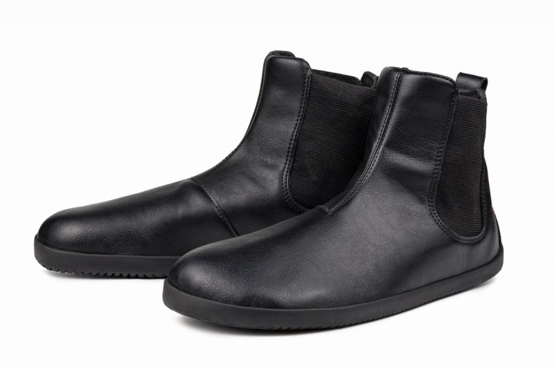 Bottines Ahinsa Barefoot Noir Homme | KAL-31812288