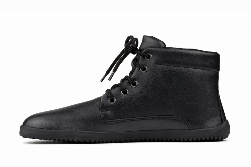 Bottines Ahinsa Xwide Sundara Barefoot Noir Homme | EZV-02306760