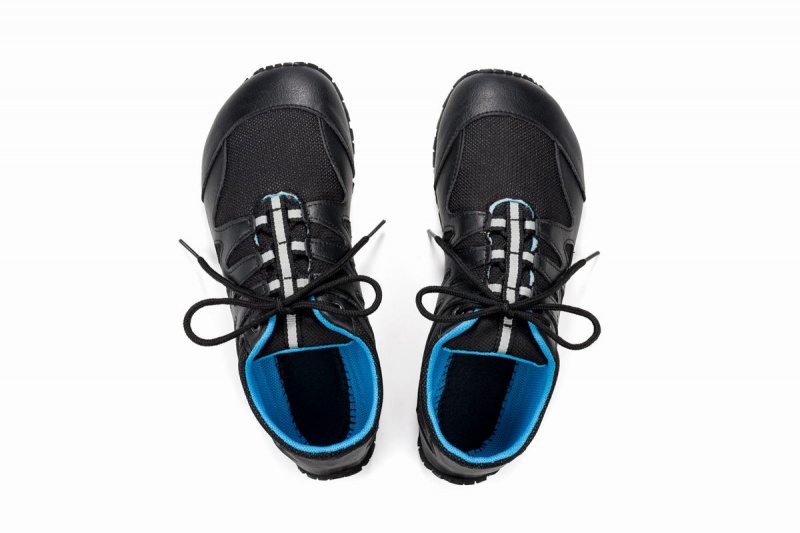 Chaussures Running Ahinsa Chitra Run Barefoot Noir Bleu Homme | HMZ-12143676