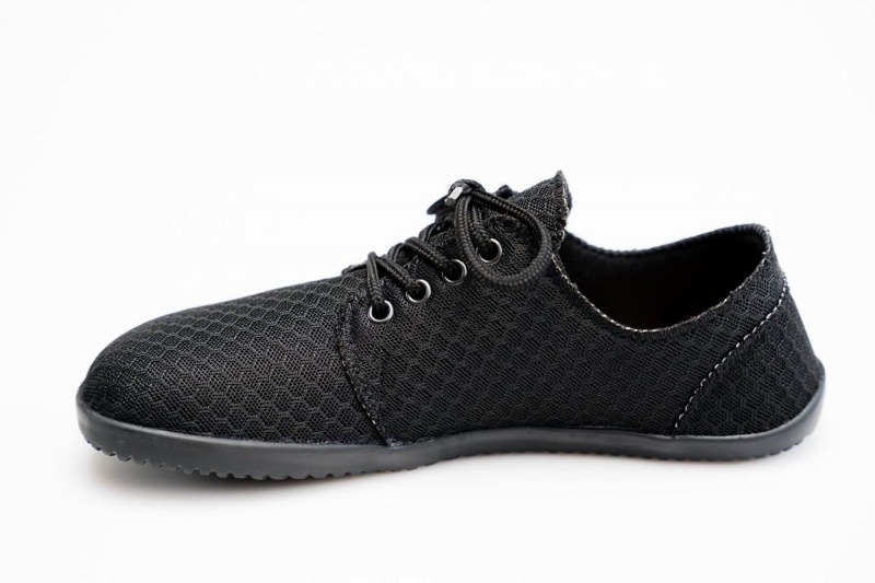 Basket Ahinsa Zone Barefoot Noir Homme | UAB-85734673